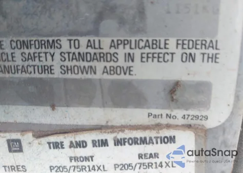 1978 Chevrolet El Camino from USA, damaged, VIN 1W80L8Z470069